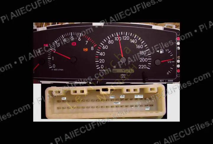 Watermarked preview of Toyota Corolla VDO Reference