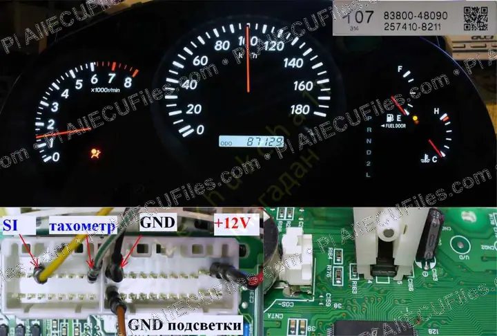 Watermarked preview of Toyota Kluger 2002 Reference