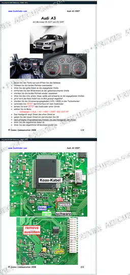 Watermarked preview of V.a.g Audi A3 2007 Reference
