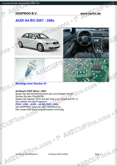 Watermarked preview of V.a.g Audi A4 Bo 2001 240x Reference