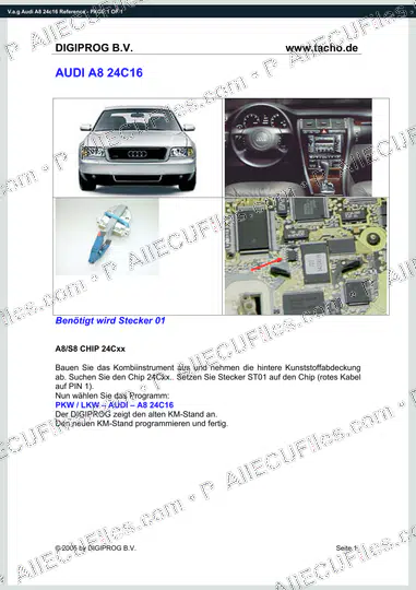 Watermarked preview of V.a.g Audi A8 24c16 Reference