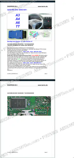 Watermarked preview of V.a.g Audi Mm 4 99 Diag 8 01 Reference