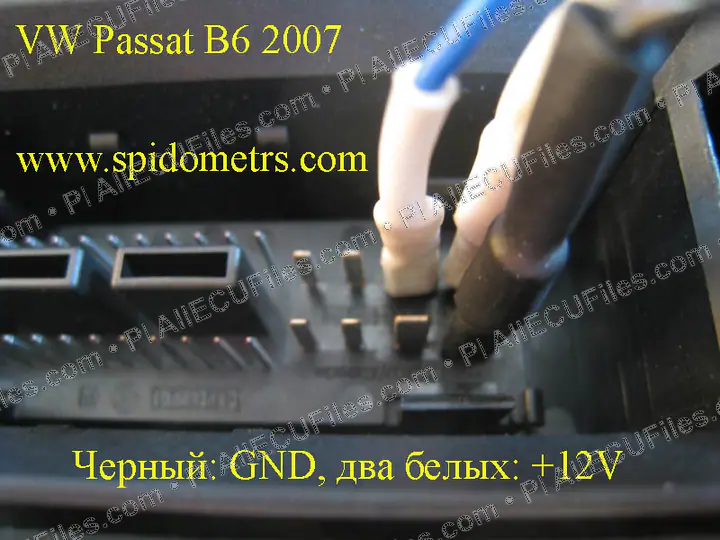 Watermarked preview of V.a.g Vw Passat B6 2007 Dash Pins Reference