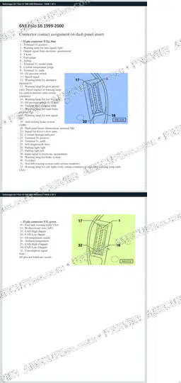 Watermarked preview of Volkswagen 6n1 Polo 10 1999 2000 Reference