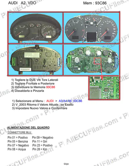 Watermarked preview of Volkswagen A2 VDO Reference