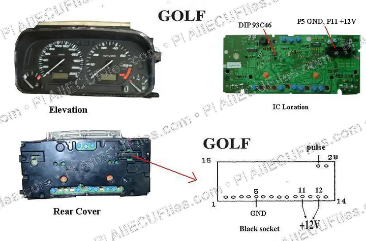 Watermarked preview of Volkswagen Golf Reference
