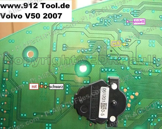 Watermarked preview of Volvo V50 2007 Lot Reference