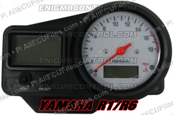 Watermarked preview of Yamaha R1 R6 Instrument Cluster Reference